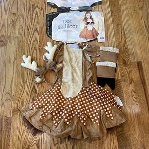 Girls Doe the Deer Halloween costume
